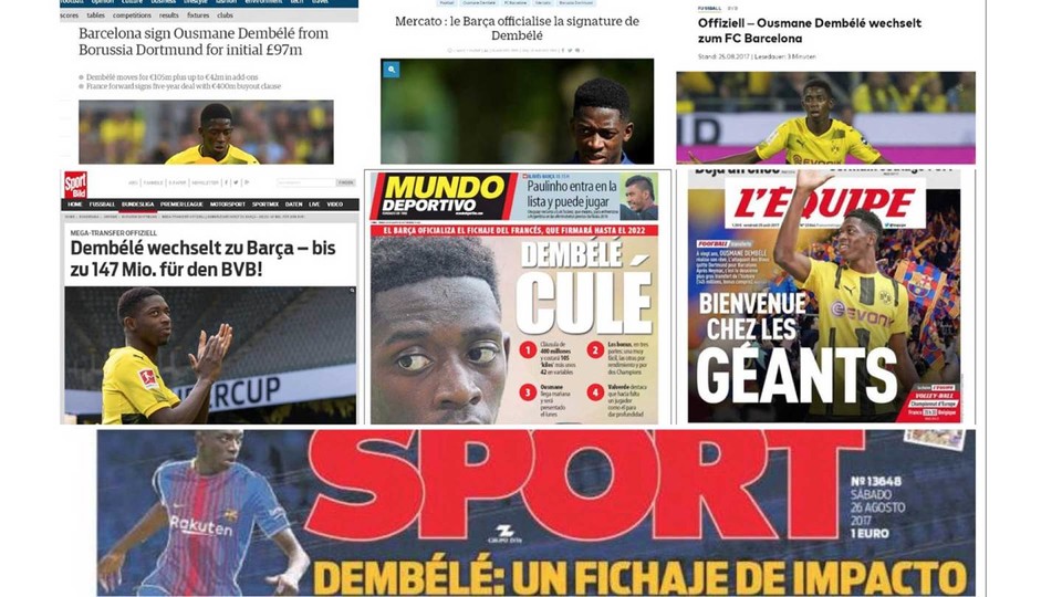 بارسلونا - لالیگا - Ousmane Dembélé  - FC Barcelona