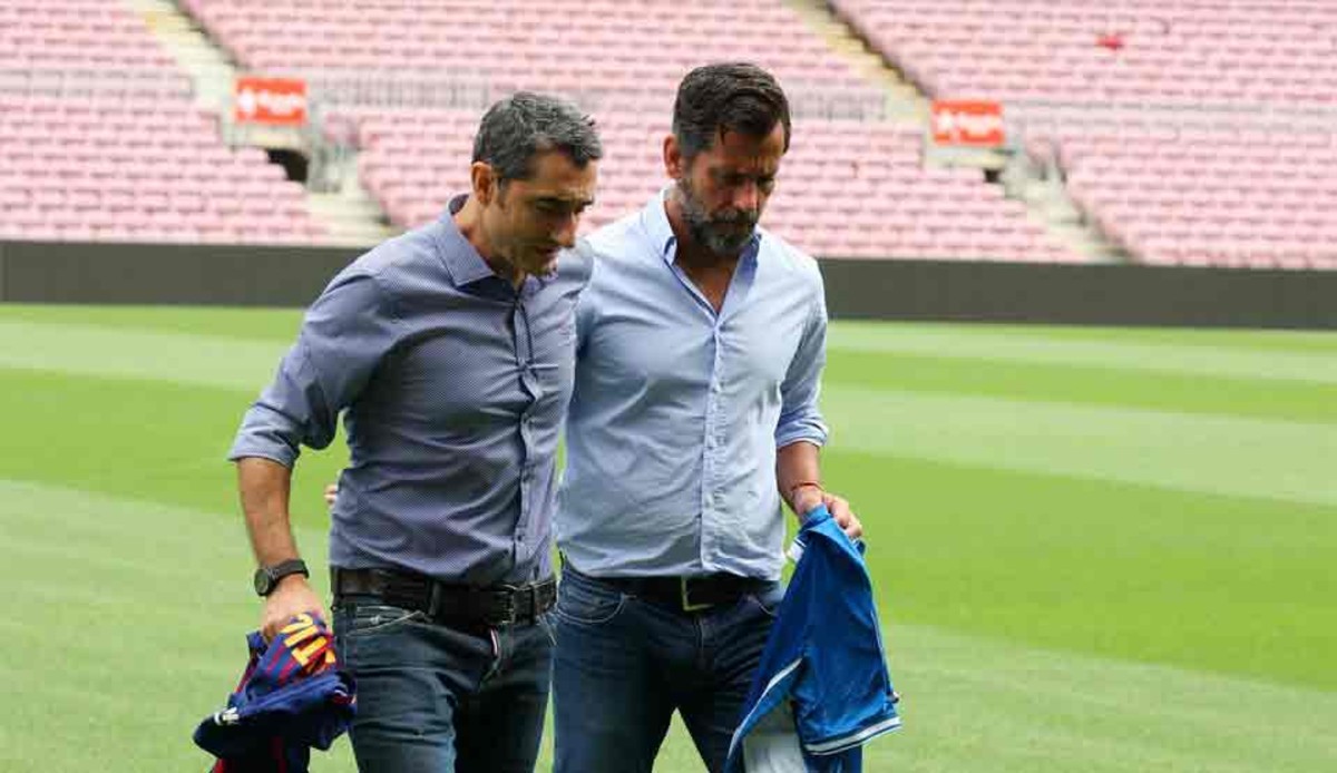 Ernesto Valverde - FC Barcelona - Espanyol - اسپانیول - بارسلونا - لالیگا - Quique Sánchez Flores