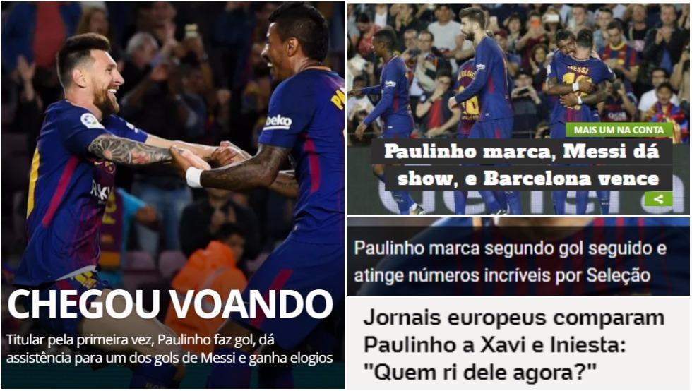 بارسلونا - لالیگا - FC Barcelona - Paulinho