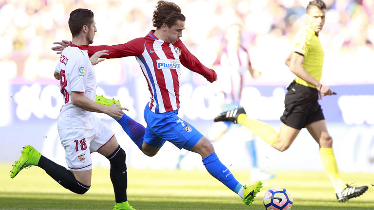 Atletico De Madrid - Sevilla - اتلتیکو مادرید - سویا - لالیگا - آنتوان گریزمان