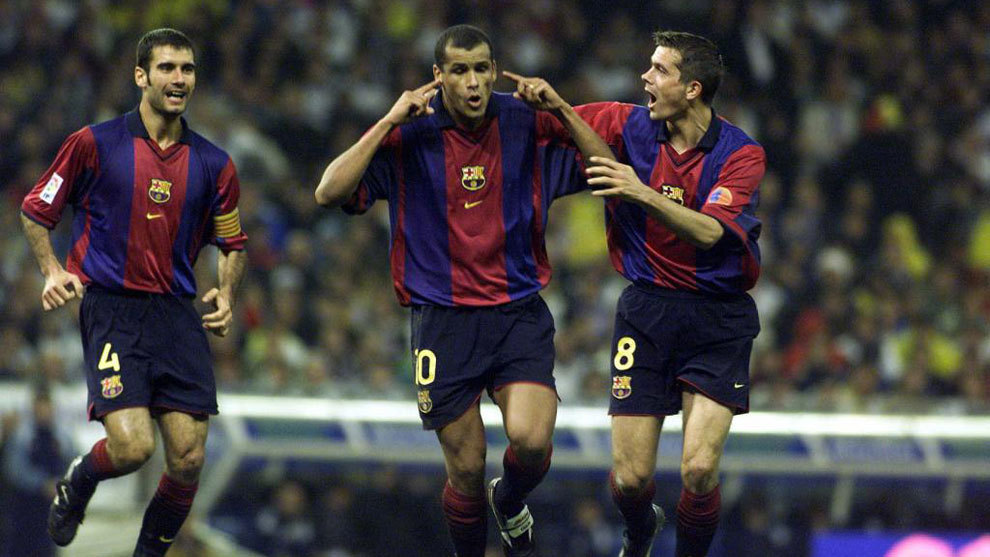 Phillip Cocu - Rivaldo - Pep Guardiola - FC Barcelona - لالیگا - بارسلونا