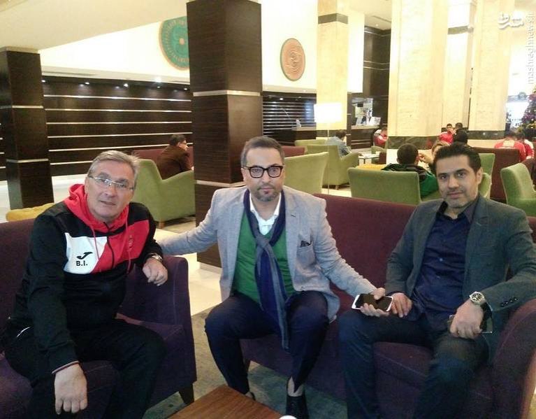 افشین پیروانی - برانکو ایوانکوویچ - مهرداد میناوند - پرسپولیس