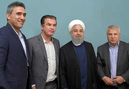 احمدرضا عابدزاده - علی پروین - حمید استیلی - حسن روحانی