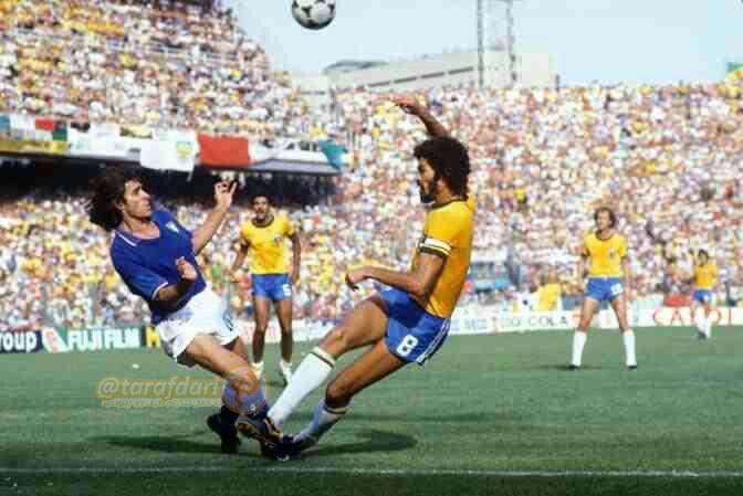 برزیل و ایتالیا جام جهانی 1982