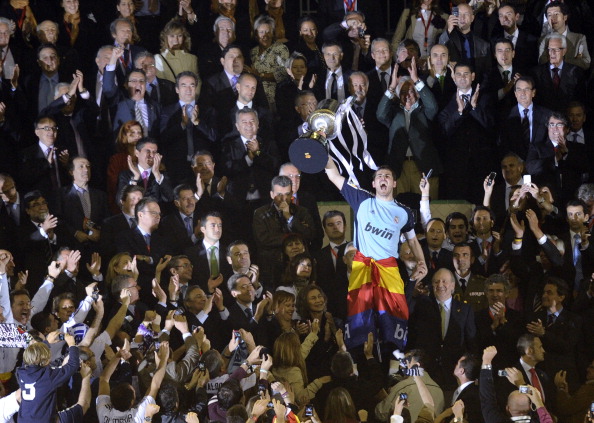 ایکر کاسیاس قهرمانی در جام حذفی اسپانیا
