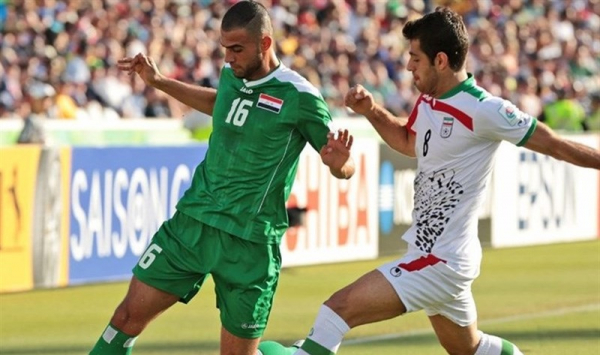 مروان حسین - تیم ملی عراق - تیم ملی ایران