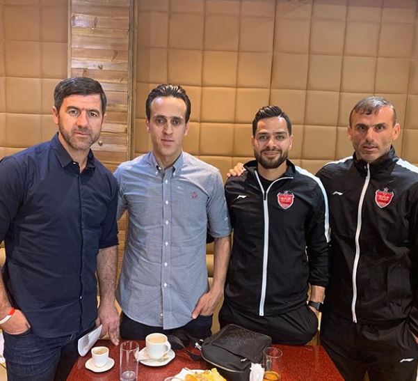 بازیکنان پرسپولیس