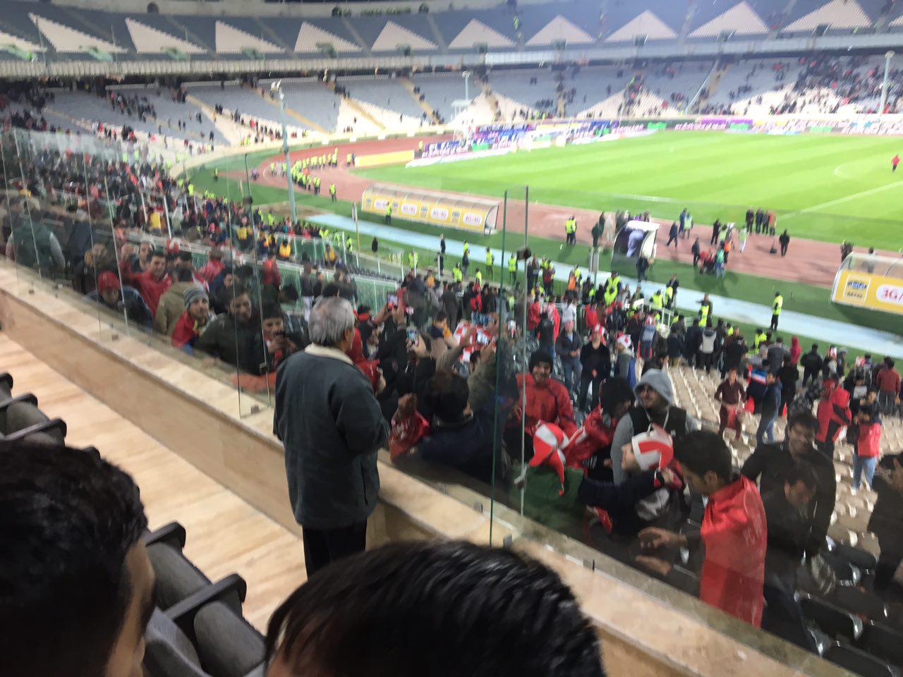 علی اکبر طاهری-هواداران پرسپولیس-پرسپولیس