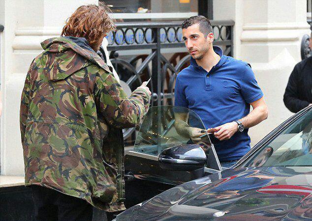 هنریک مخیتاریان در شهر منچستر