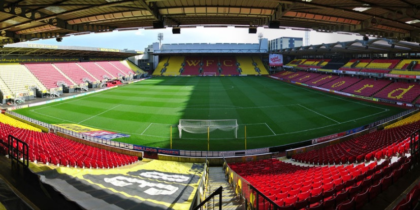 Vicarage Road- واتفورد- استادیوم واتفورد- انگلیس- لیگ برتر انگلیس