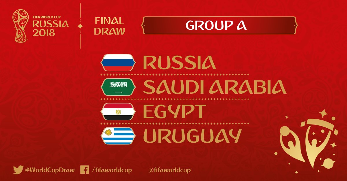 گروه A جام جهانی ۲۰۱۸