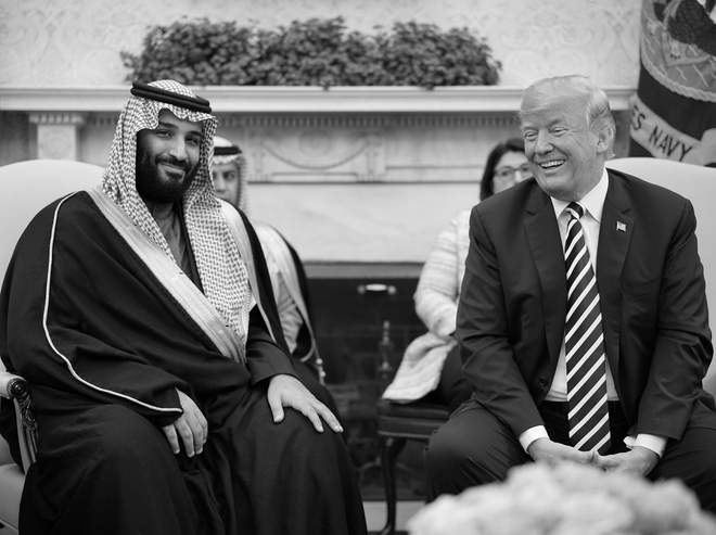 محمد بن سلمان - دانلد ترامپ - Bin Salman - Donald Trump