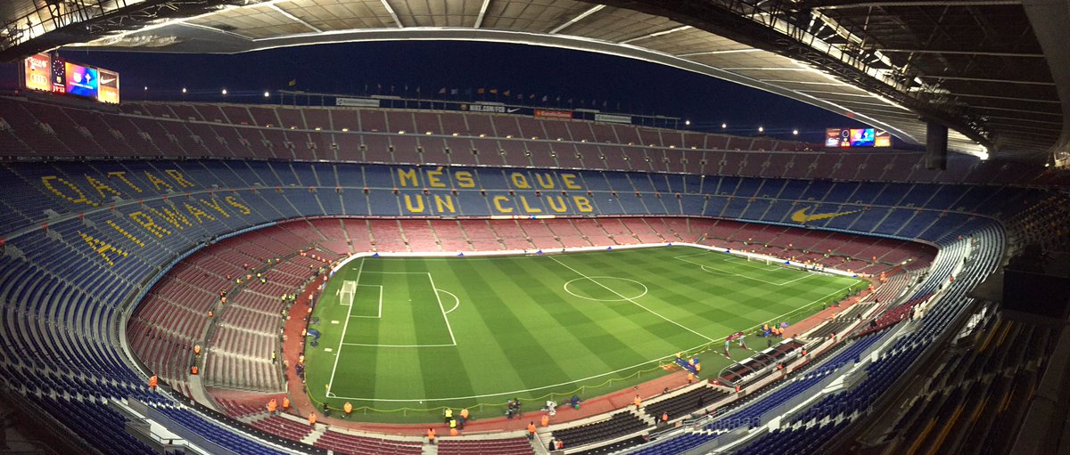 استادیوم نیوکمپ شهر بارسلونا