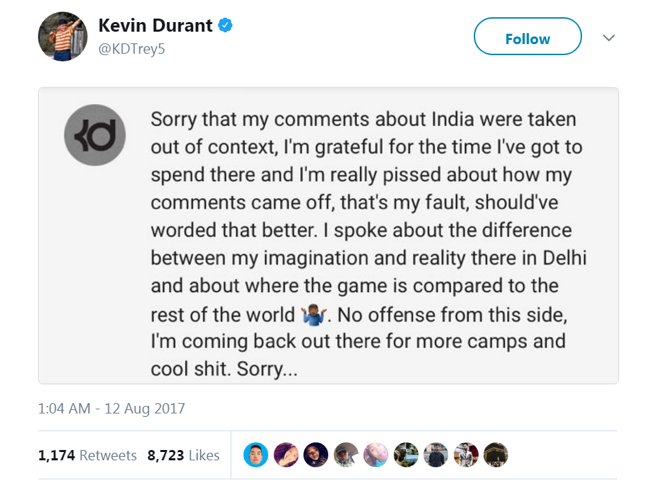 توئیتر کوین دورانت - کوین دورانت - Kevin Durant 