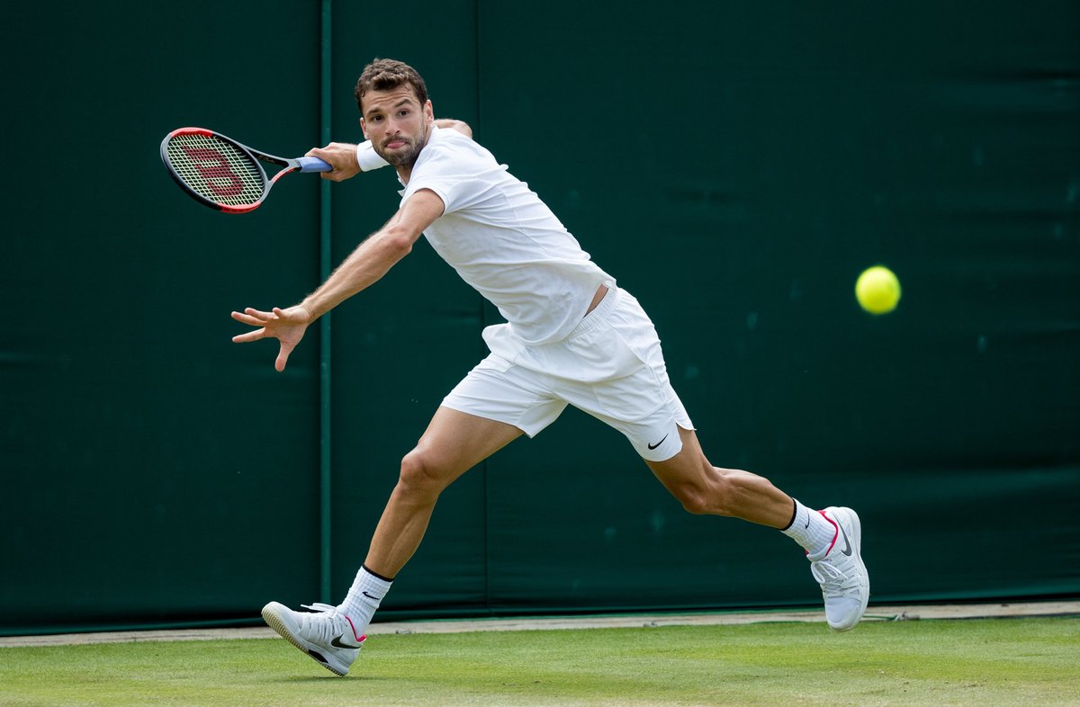 گریگور دیمیتروف - ویمبلدون 2017 - Wimbledon 2017 - Grigor Dimitrov