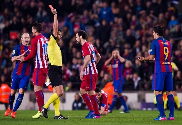بارسلونا - اتلتیکو مادرید - چجام حذفی اسپانیا فصل 17-2016 - گیل مانزانو