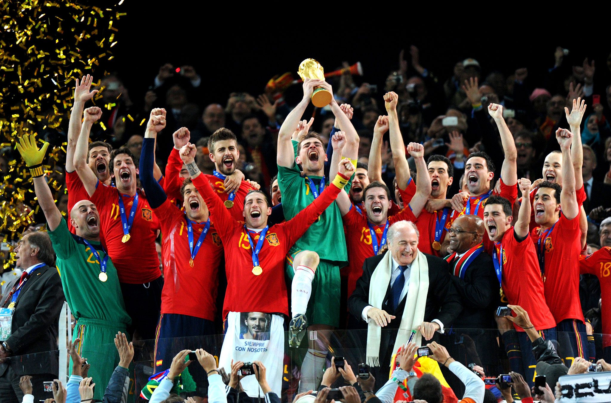 قهرمانی اسپانیا در جام جهانی 2010