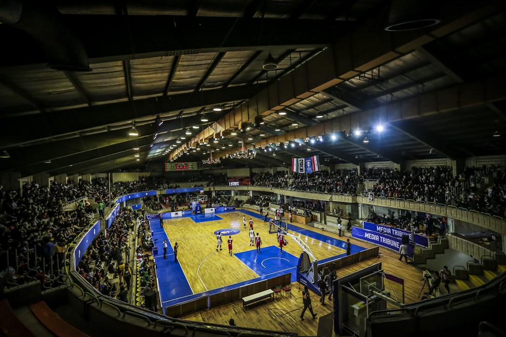 ورزشگاه آزادی-تیم ملی بسکتبال-حامد حدادی-مسابقات انتخابی جام جهانی بسکتبال