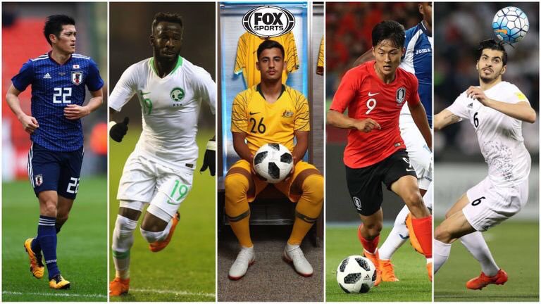 ستارگان آسیایی حاضر در جام جهانی
