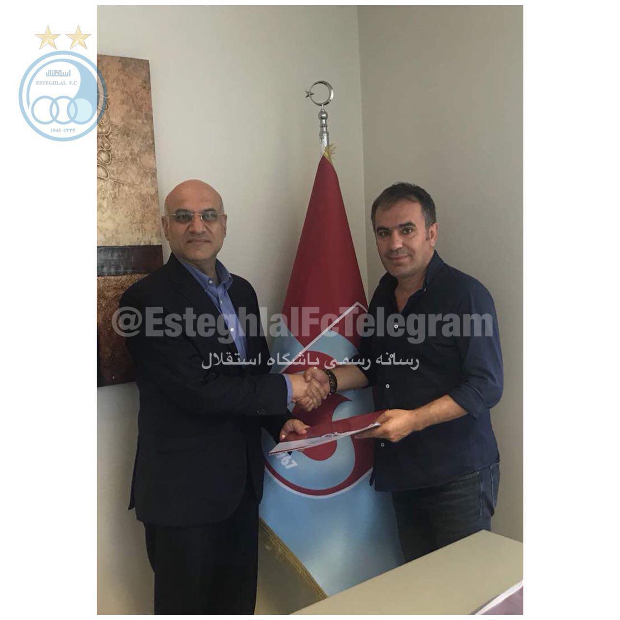 ملاقات سرپرست استقلال با مدیرعامل ترابزون اسپور