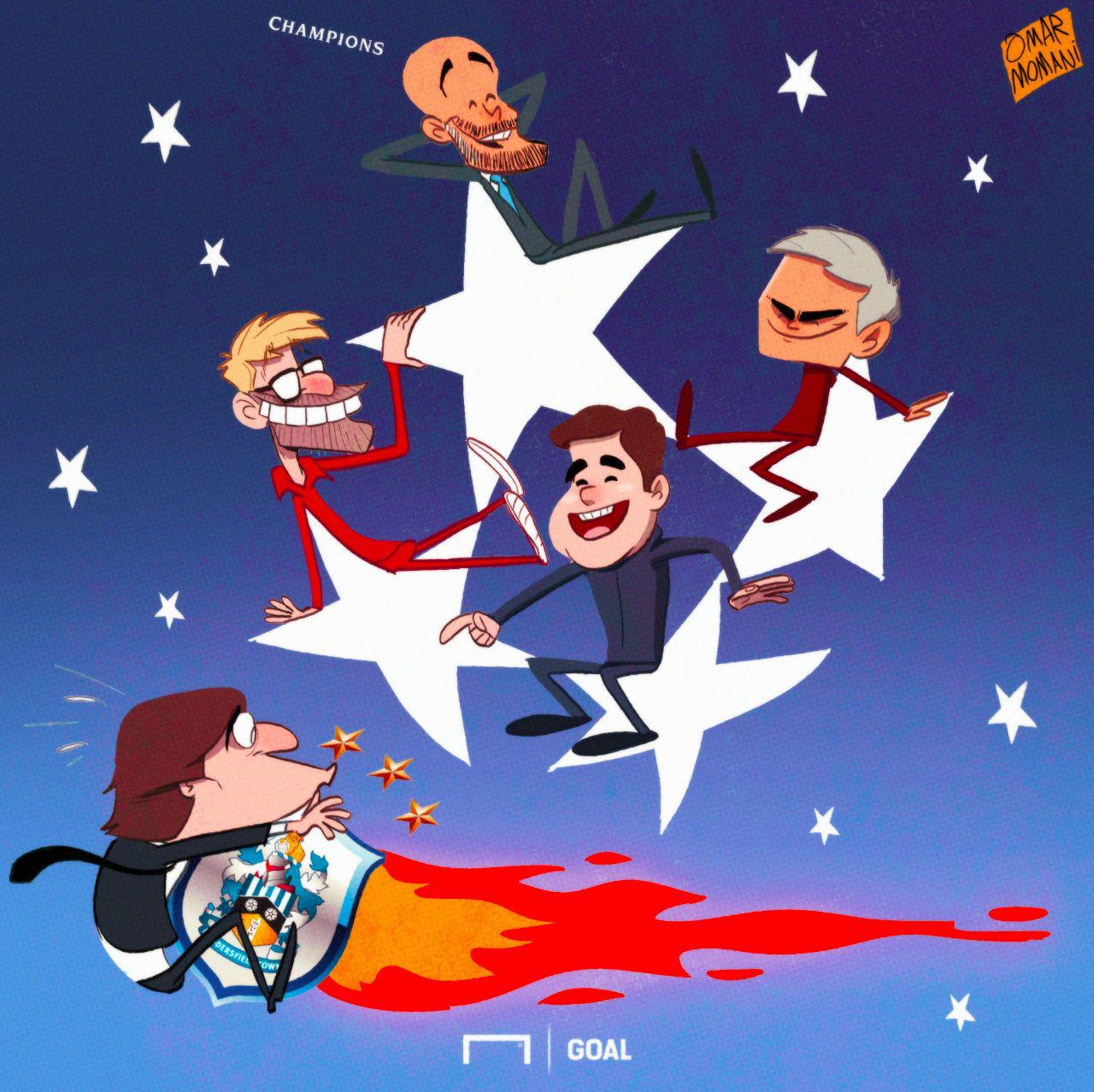 کاریکاتور - عمر مومنی - چلسی - لیگ قهرمانان اروپا