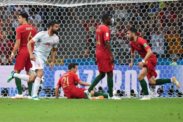 دیگو کوستا - اسپانیا - پرتغال - جام جهانی روسیه 2018