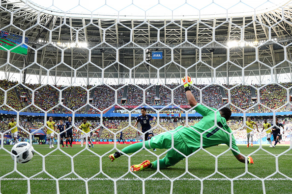 شینجی کاگاوا - داوید اوسپینا - کلمبیا - ژاپن - جام جهانی روسیه