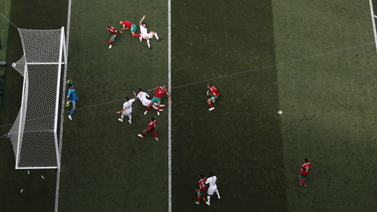 کریستیانو رونالدو - پرتغال - مراکش - جام جهانی روسیه