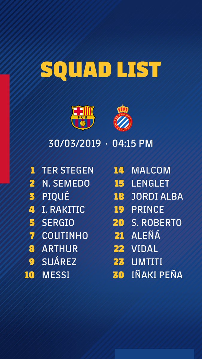 لیست بارسلونا