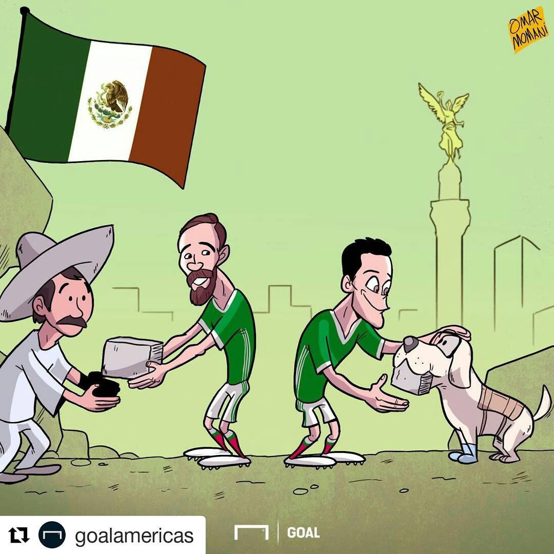 مکزیک - فوتبال مکزیک - کارتون - کاریکاتور فوتبال