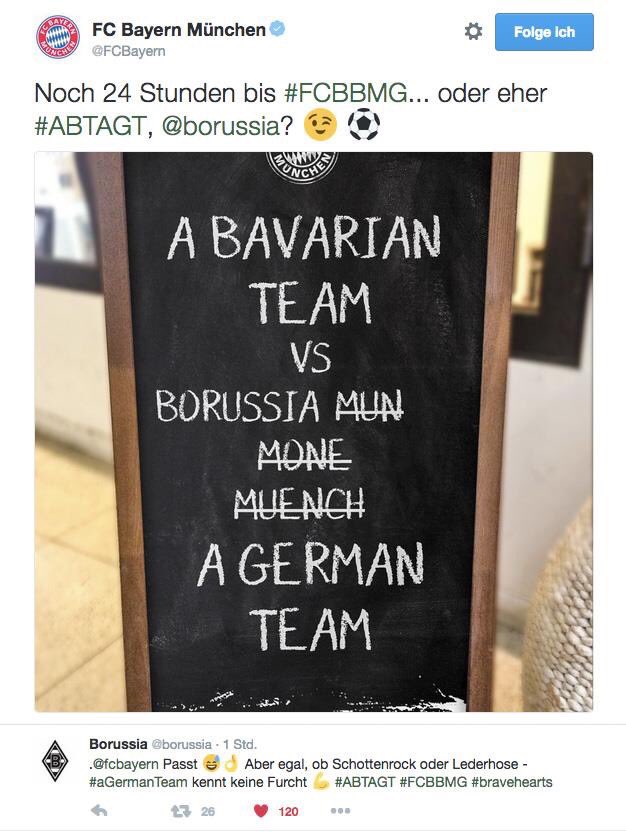 A Bavarian Team Vs A German Team