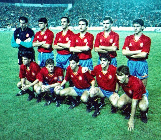 تیم ملی اسپانیا 1989
