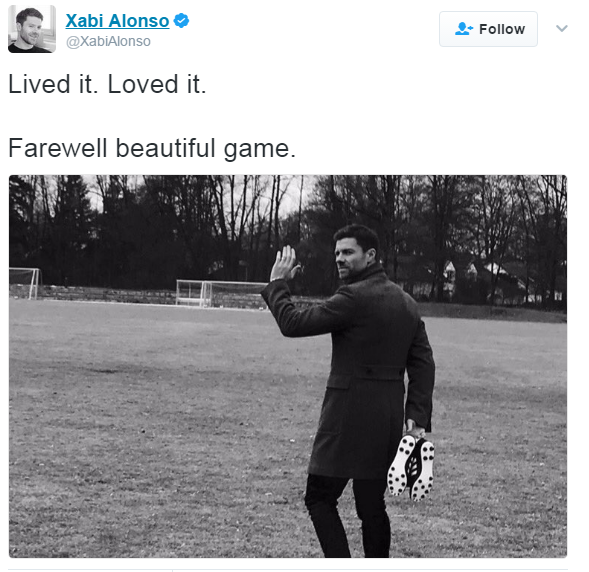 خداحافظی ژابی آلونسو از فوتبال