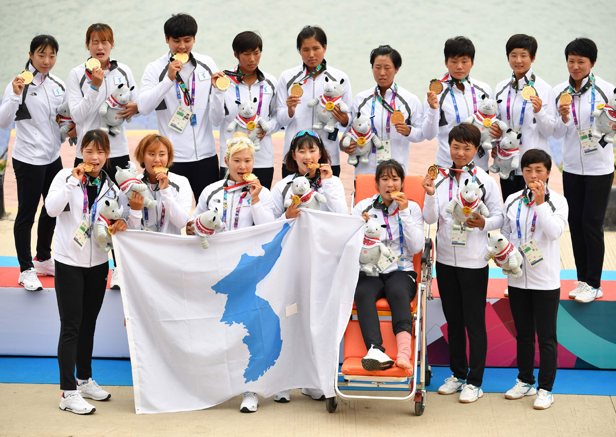 کره متحد - Korea - بازی های آسیایی 2018 - اتحاد دو کره