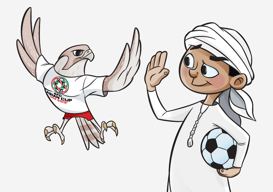 مسکات جام ملت های آسیا 2019 - Asian Cup 2019 Mascots