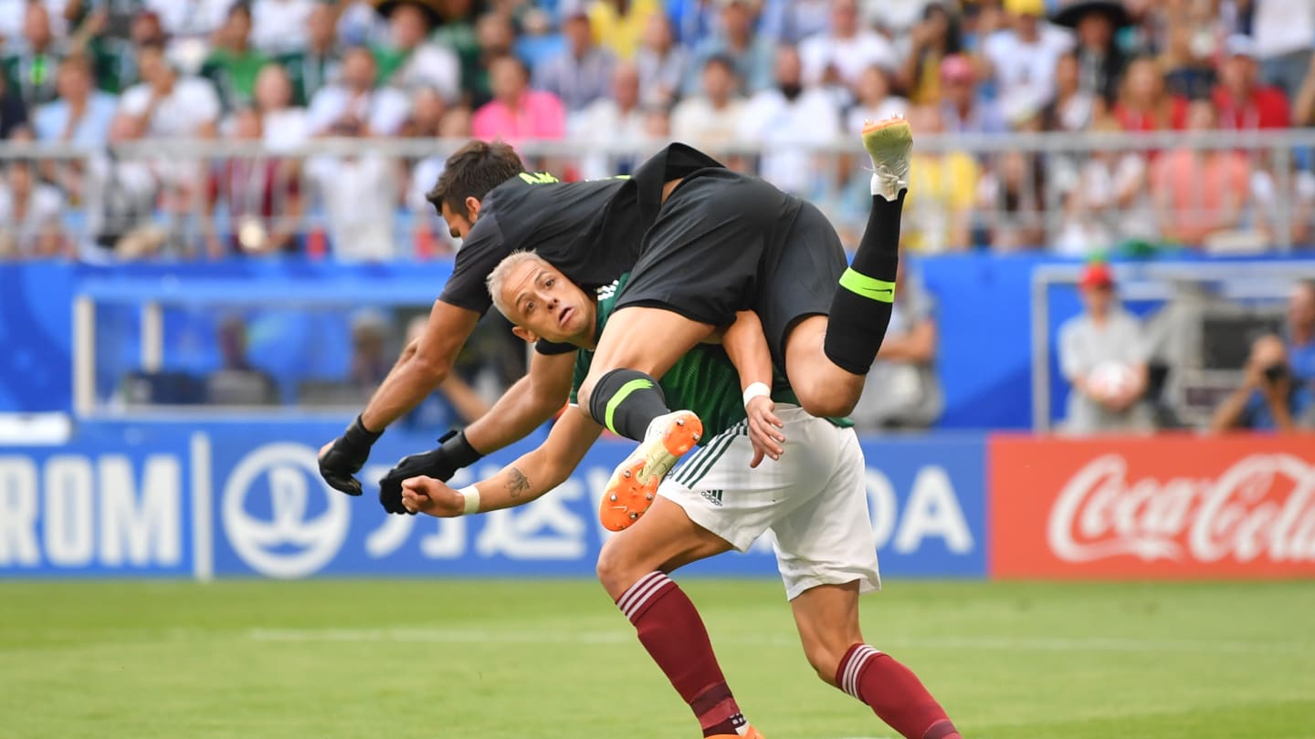 چیچاریتو - آلیسون بکر - تیم ملی برزیل - تیم ملی مکزیک - جام جهانی روسیه 2018
