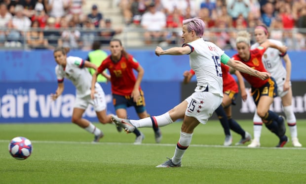 مگان رپیو - جام جهانی زنان فرانسه - تیم ملی زنان آمریکا 