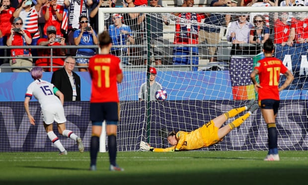 مگان رپیو - جام جهانی زنان فرانسه - تیم ملی زنان آمریکا 