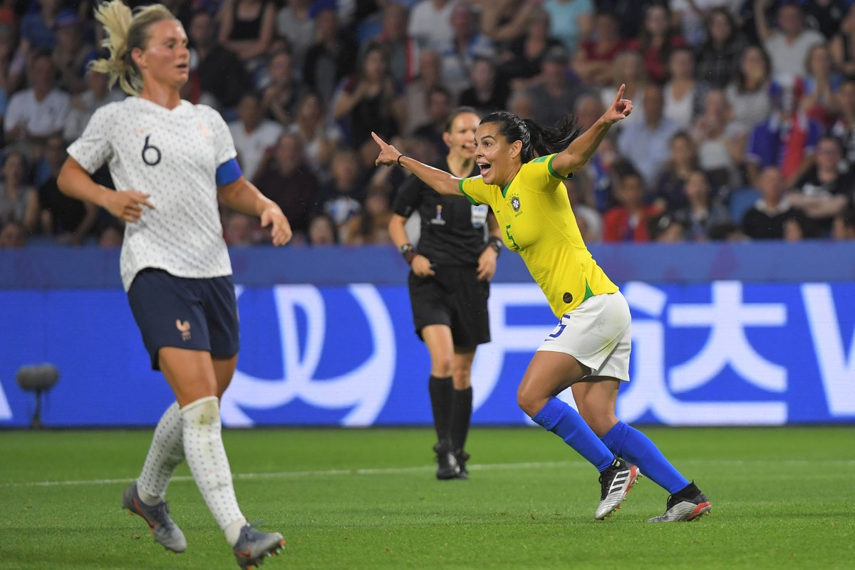 تایزا - تیم ملی زنان برزیل - جام جهانی زنان فرانسه 2019