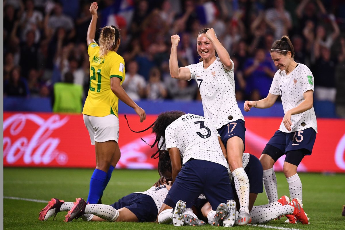 تیم ملی زنان فرانسه - تیم ملی زنان برزیل - جام جهانی زنان