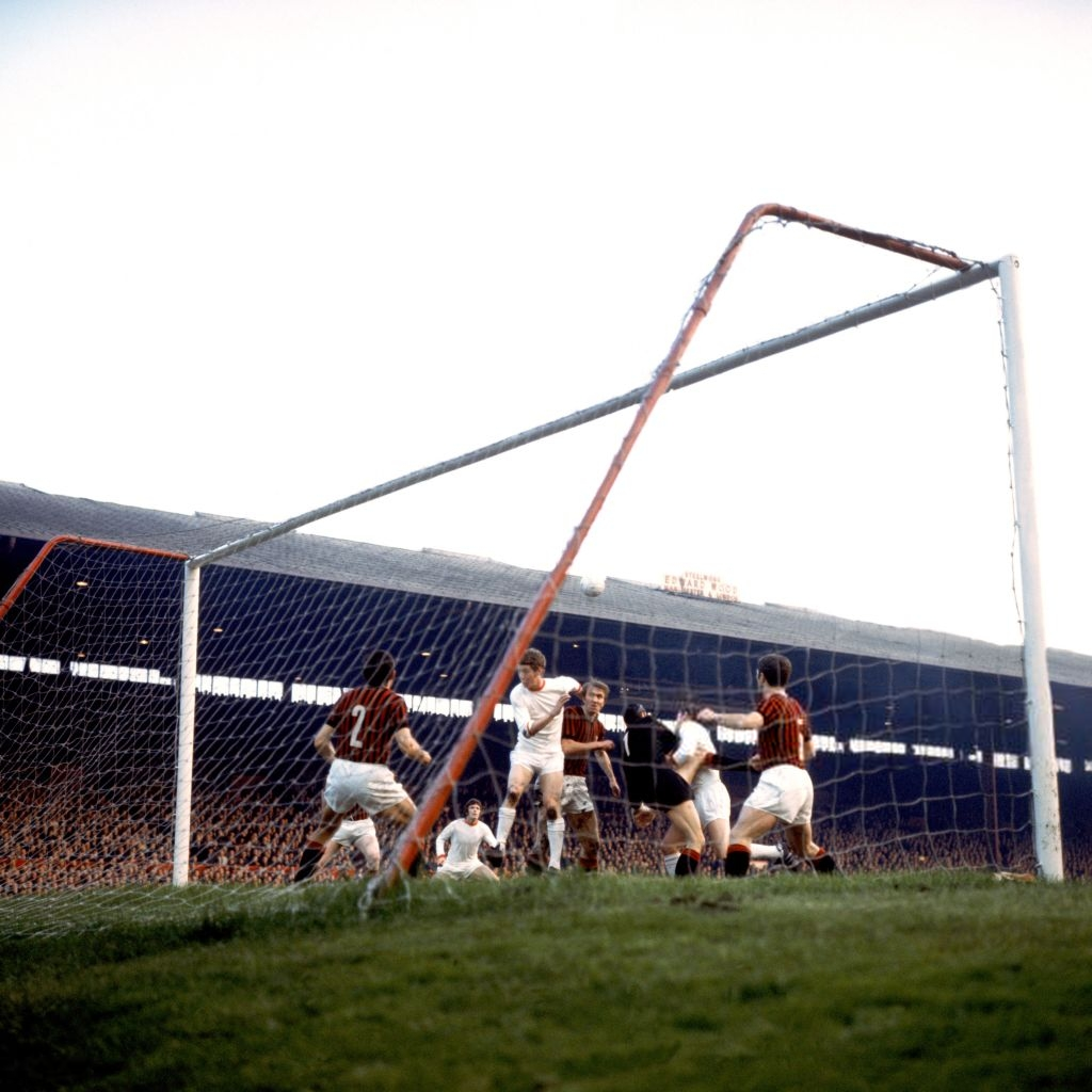 منچستریونایتد-میلان-لیگ قهرمانان 1968/69-برایان کید-Manchester United-A.c Milan- 1968/69 european cup
