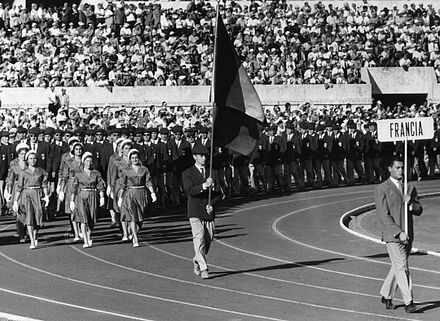 کاروان فرانسه در المپیک رم